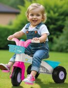 DOLU Tricicleta pentru copii My first trike Roz cu claxon si 2 cosulete