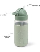 Done by Deer Cana cu pai Easy-grip Elphee Green 350 ml