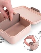 Done by Deer Caserola pentru pranz cu divizor Tiny Farm Powder