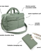 Done by Deer Geanta bebe matlasata green