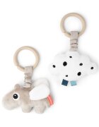 Done by Deer Set 2 jucarii de activitati pentru agatat Happy Clouds Sand