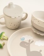 Done by Deer Set de masa cu ventuza Foodie Lalee sand