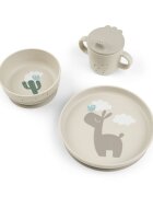Done by Deer Set de masa cu ventuza Foodie Lalee sand