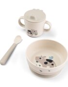 Done by Deer Set de masa cu ventuza Foodie Tiny Farm sand