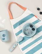 Done by Deer Set pentru prima masa Celebration blue cu ventuza