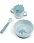 Done by Deer Set prima masa cu ventuza Foodie Elphee Blue