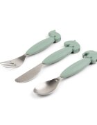 Done by Deer Set tacamuri Easy-grip Deer Friends Green