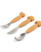 Done by Deer Set tacamuri Easy-grip Deer Friends Mustard
