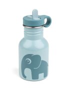 Done by Deer Sticla metalica cu pai Elphee Blue 350 ml