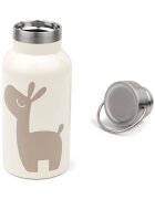 Done by Deer Sticla termos din inox pentru copii Lalee Bej 350 ml