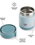 Done by Deer Termos alimente Tiny Farm blue 300 ml