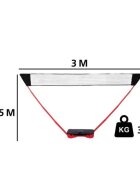 DONNAY Set de badminton cu fileu si 2 rachete