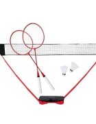 DONNAY Set de badminton cu fileu si 2 rachete