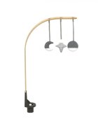DOOMOO Bara din lemn cu jucarii pentru sezlongul Seat n Swing