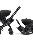 Doona Scoica auto si carucior pentru copii X i-Size Nitro Black 2 in 1