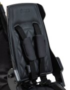 Doona Tricicleta pentru copii Liki Trike Midnight Editie limitata ultrapliabila in 3 secunde spatar reglabilcopertina cu protectie UV frana de picior si roti din cauciuc Eva