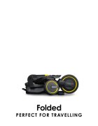 Doona Tricicleta pentru copii Liki Trike S1 Slate Green pliabila cu spatar reglabil suport pentru picioare maner cu control al directiei roti EVA si copertina