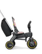 Doona Tricicleta pentru copii Liki Trike S3 Bush Pink ultrapliabila spatar reglabil in multiple pozitii ultracompacta frana cadru din aluminiu