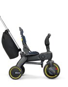 Doona Tricicleta pentru copii Liki Trike S3 Deep Blue ultrapliabila spatar reglabil in multiple pozitii ultracompacta frana cadru din aluminiu
