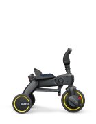 Doona Tricicleta pentru copii Liki Trike S3 Deep Blue ultrapliabila spatar reglabil in multiple pozitii ultracompacta frana cadru din aluminiu
