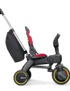 Doona Tricicleta pentru copii Liki Trike S3 Flame Red ultrapliabila spatar reglabil in multiple pozitii ultracompacta frana cadru din aluminiu