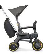 Doona Tricicleta pentru copii Liki Trike S3 Grey Hound ultrapliabila spatar reglabil in multiple pozitii ultracompacta frana cadru din aluminiu