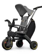 Doona Tricicleta pentru copii Liki Trike S3 Grey Hound ultrapliabila spatar reglabil in multiple pozitii ultracompacta frana cadru din aluminiu