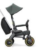 Doona Tricicleta pentru copii Liki Trike S3 Slate Green ultrapliabila spatar reglabil in multiple pozitii ultracompacta frana cadru din aluminiu