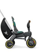Doona Tricicleta pentru copii Liki Trike S5 Racing Green de la 10 luni ultrapliabila spatar reglabil multiple pozitii roti de calitate superioara geanta transport