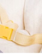 Doris Balansoar copii 2in1 Calut Gri din plus cu roti si scaunelspatar confortabilcenturi de sigurantagreutate maxim admisa 30kg
