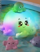 Doris Jucarie de baie fantana arteziana Octopus Roz