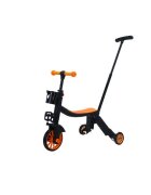 Doris Trotineta multifunctionala 8in1 Orange tranformabila in tricicletabicicleta echilibrutrotinetaghidon cu inaltime reglabilausor de transformatse adapteaza nevoile in crestere ale copiluluiSarcina admisa 50 kg