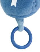 Doudou et Compagnie Iepuras muzical Doudou Albastru 20 cm pentru patut sau carucior