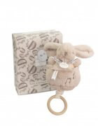 Doudou et Compagnie Iepuras muzical Doudou bej 20 cm
