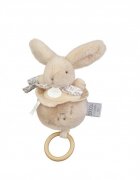 Doudou et Compagnie Iepuras muzical Doudou bej 20 cm
