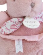 Doudou et Compagnie Iepuras muzical Doudou Roz 20 cm pentru patut sau carucior