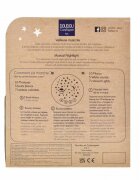 Doudou et Compagnie Veioza muzicala cu proiectie iepuras pufos 19 cm bej