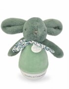 Doudou et Compagnie Veioza muzicala iepuras pufos 16 cm verde