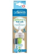 Dr.Brown Biberon Natural Flow 120ml cu sistem ventilatie anticolicitetina speciala pentru prematuri Materiale fara BPA Compatibil masina de vase si sterilizator