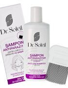 Dr. Soleil Sampon antiparazitar 2 ani+ 200 ml cu pieptene inclus