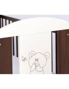 Drewex Patut pentru copii Bear cu sertar Wenge