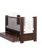Drewex Patut pentru copii Bear cu sertar Wenge