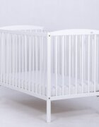 Drewex Patut pentru copii Clasico Alb + Saltea Cocos 8 Cm