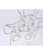 Drewex Patut pentru copii Giraffe Natur cu Alb