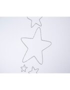 Drewex Patut pentru copii Stars Culisant Silver