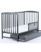 Drewex Patut tip canapea Lulaya cu sertar graphite