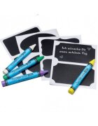 Drink in the box Set de creioane si autocolante pentru Cana
