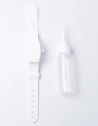 drool Bratara Dispenser pentru dezinfectant maini Alb