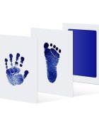drool Kit amprenta pentru manuta si piciorus albastru