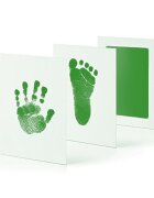 drool Kit amprenta pentru manuta si piciorus Verde
